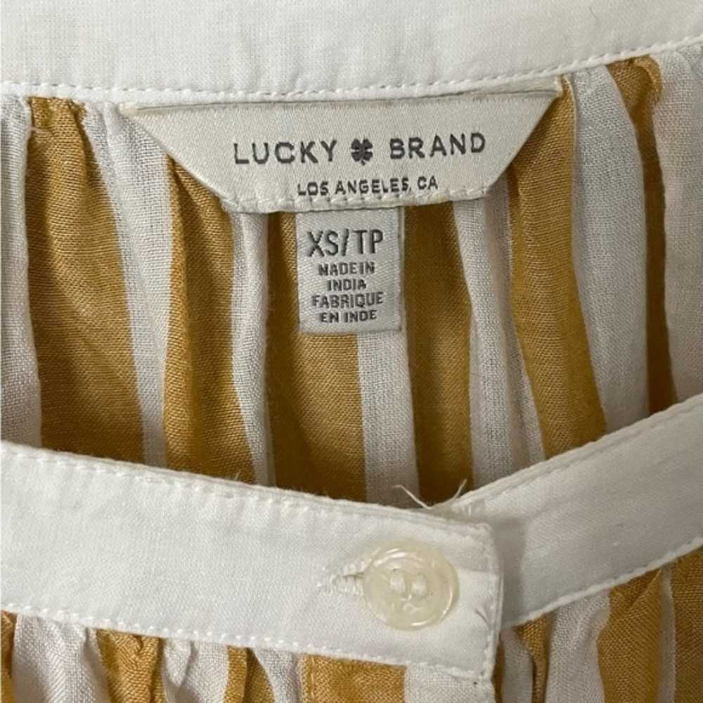 Lucky Brand Womens Shirt Blouse EUC Size:XS - image 4