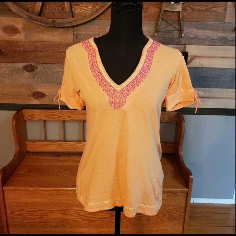 Lilly Pulitzer Vintage Short Sleeve Blouse - image 2