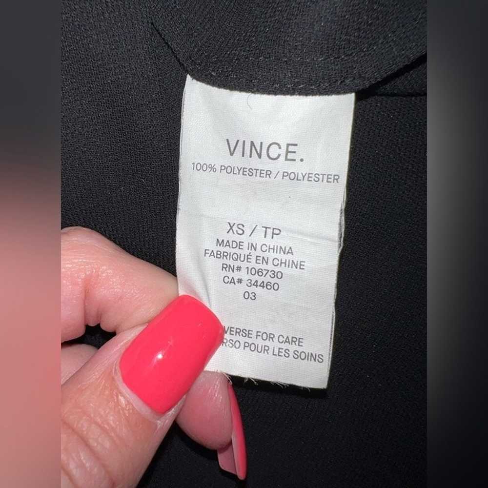 Vince Black V-neck Tunic - image 4