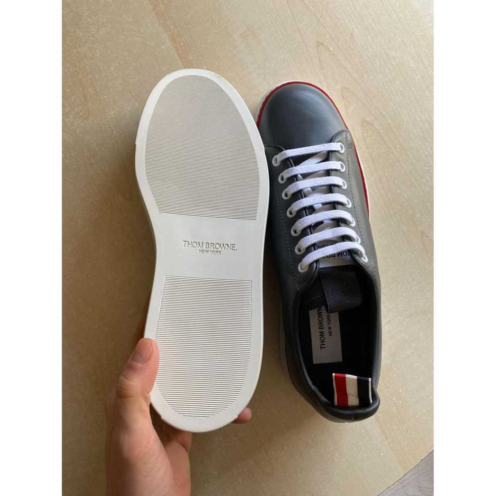 Thom Browne Leather low trainers - image 3