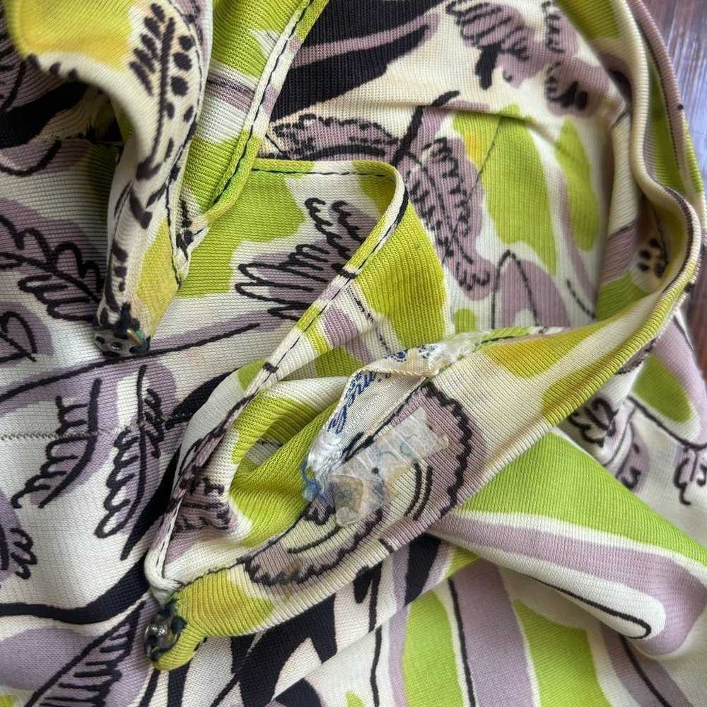 Vintage Tropical Printed Blouse - image 4