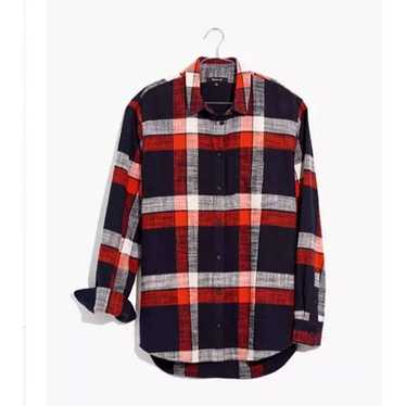 Madewell XS Oversized Ex Boyfriend Shirt - image 1