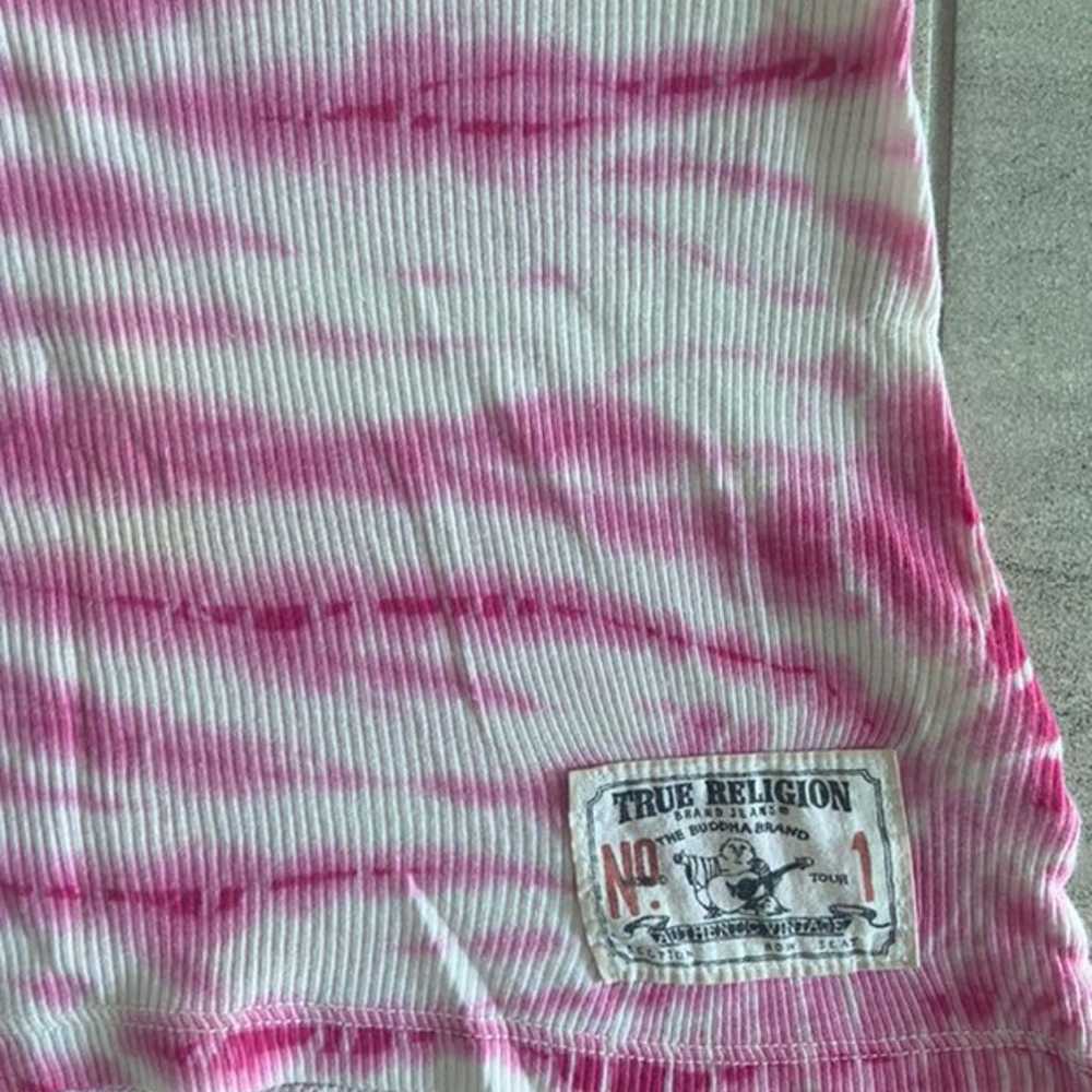 Tie Dye True Religion Tank Top - image 2