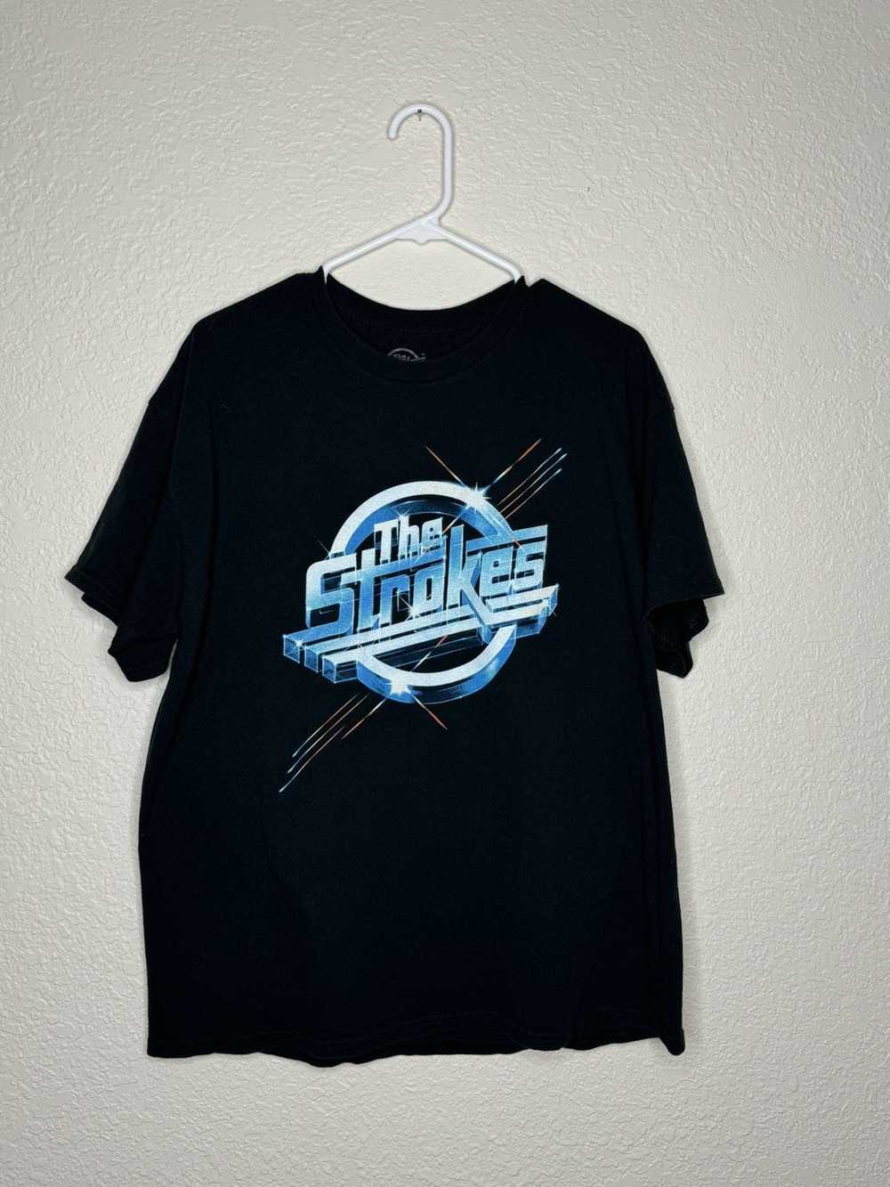 Band Tees × Streetwear Strokes Tour Tee - image 1