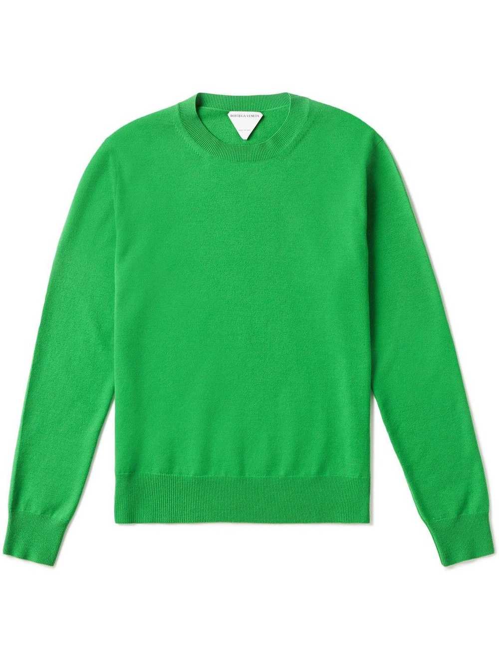 Bottega Veneta Green cashmere sweater - image 1