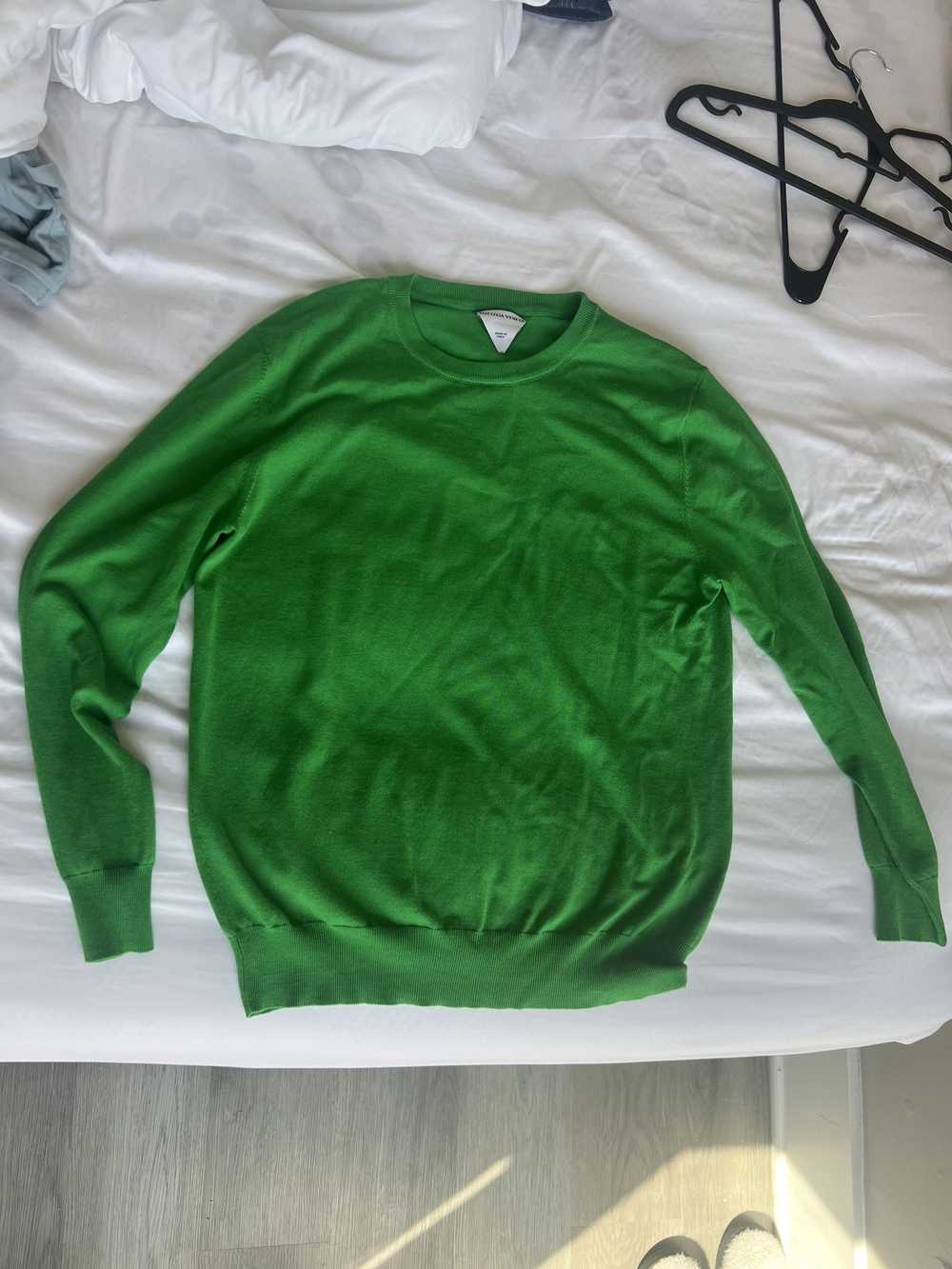 Bottega Veneta Green cashmere sweater - image 2