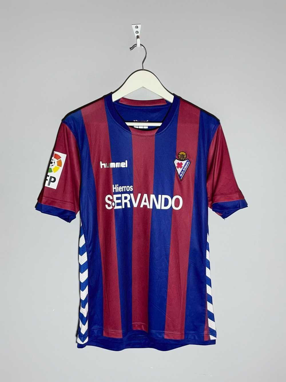 Hummel × Soccer Jersey Eibar Hummel 2014/15 Home … - image 1