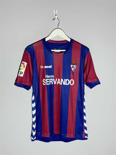 Hummel × Soccer Jersey Eibar Hummel 2014/15 Home Y