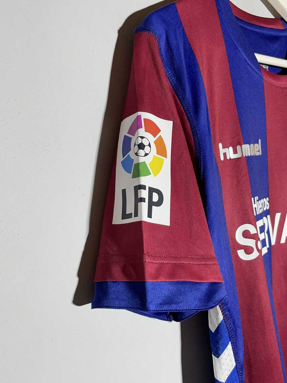 Hummel × Soccer Jersey Eibar Hummel 2014/15 Home … - image 4