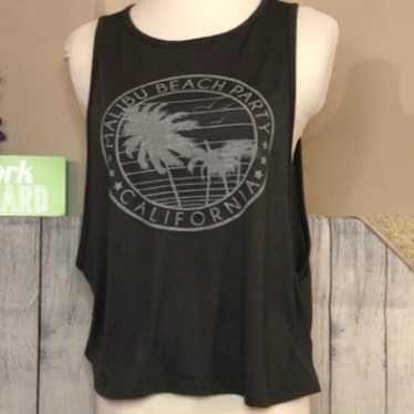 LOL Vintage sz S Malibu Beach Party Graphic Tank … - image 1