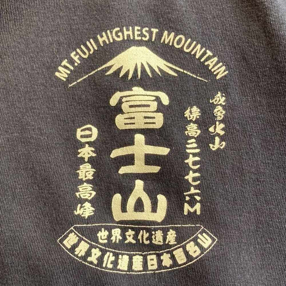 Vintage Mt. Fuji Delawear Navy Blue & White T Shi… - image 5