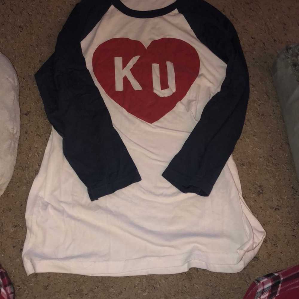 University of Kansas KU Spirit Tee - image 1