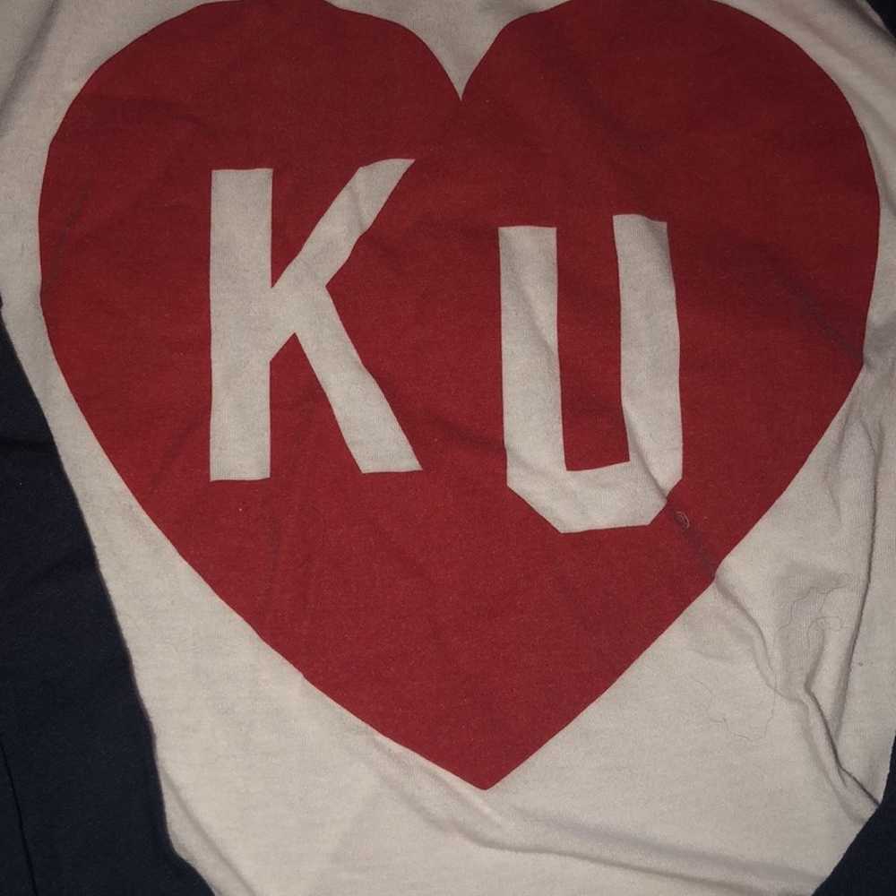 University of Kansas KU Spirit Tee - image 2