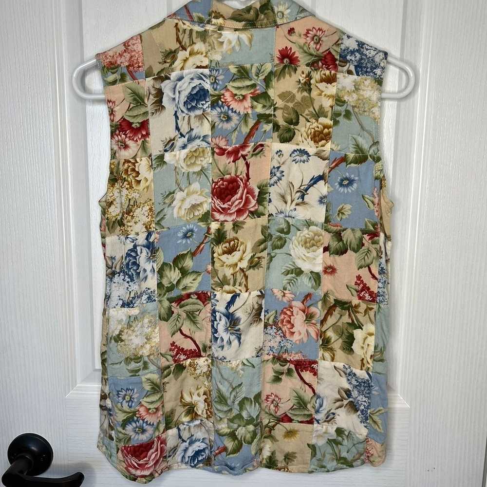 Vintage patchwork Top - image 4