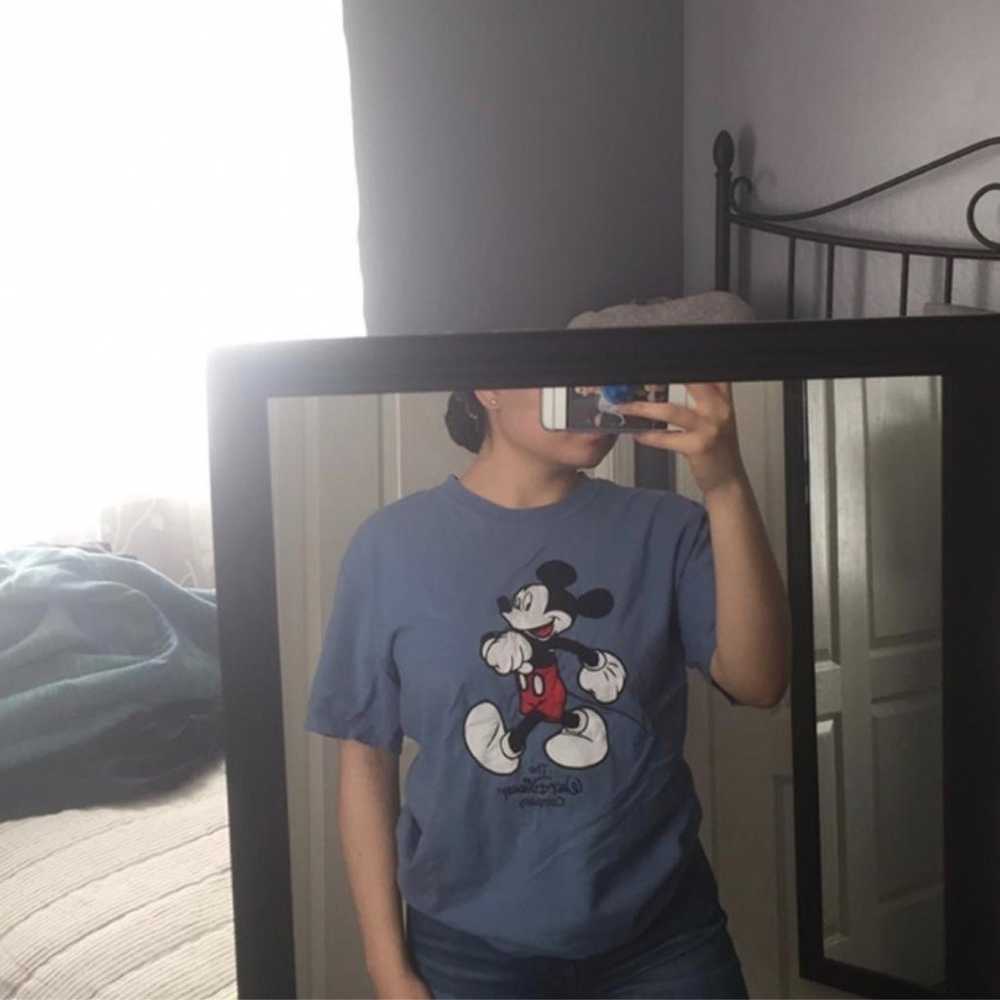 Vintage Mickey Mouse Shirt/Cast Exclusive Collect… - image 1