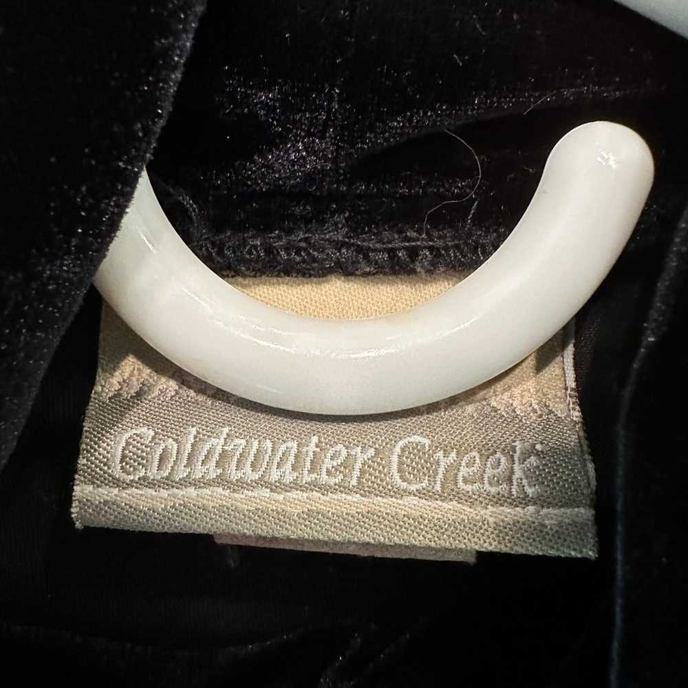 Vintage Coldwater Creek Black Turtleneck Womens S… - image 2