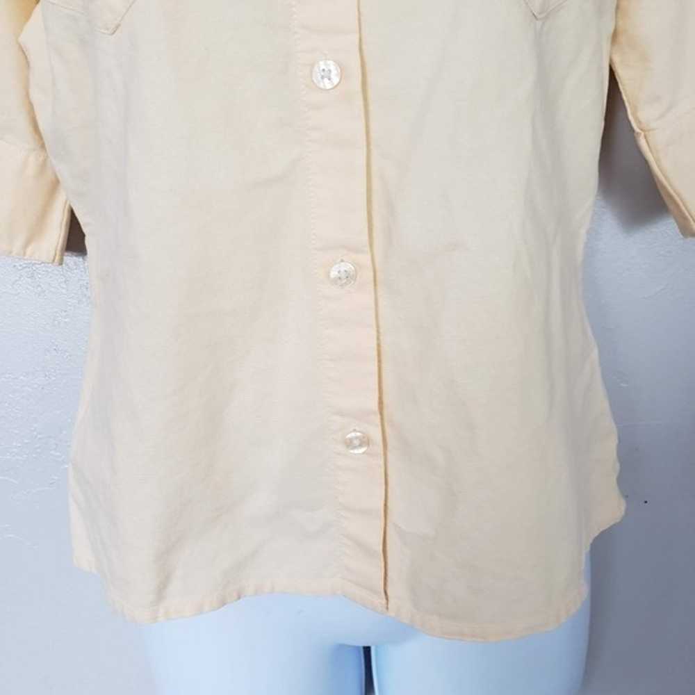 Tommy Girl Jeans Vintage Small Pale Orange Quarte… - image 5