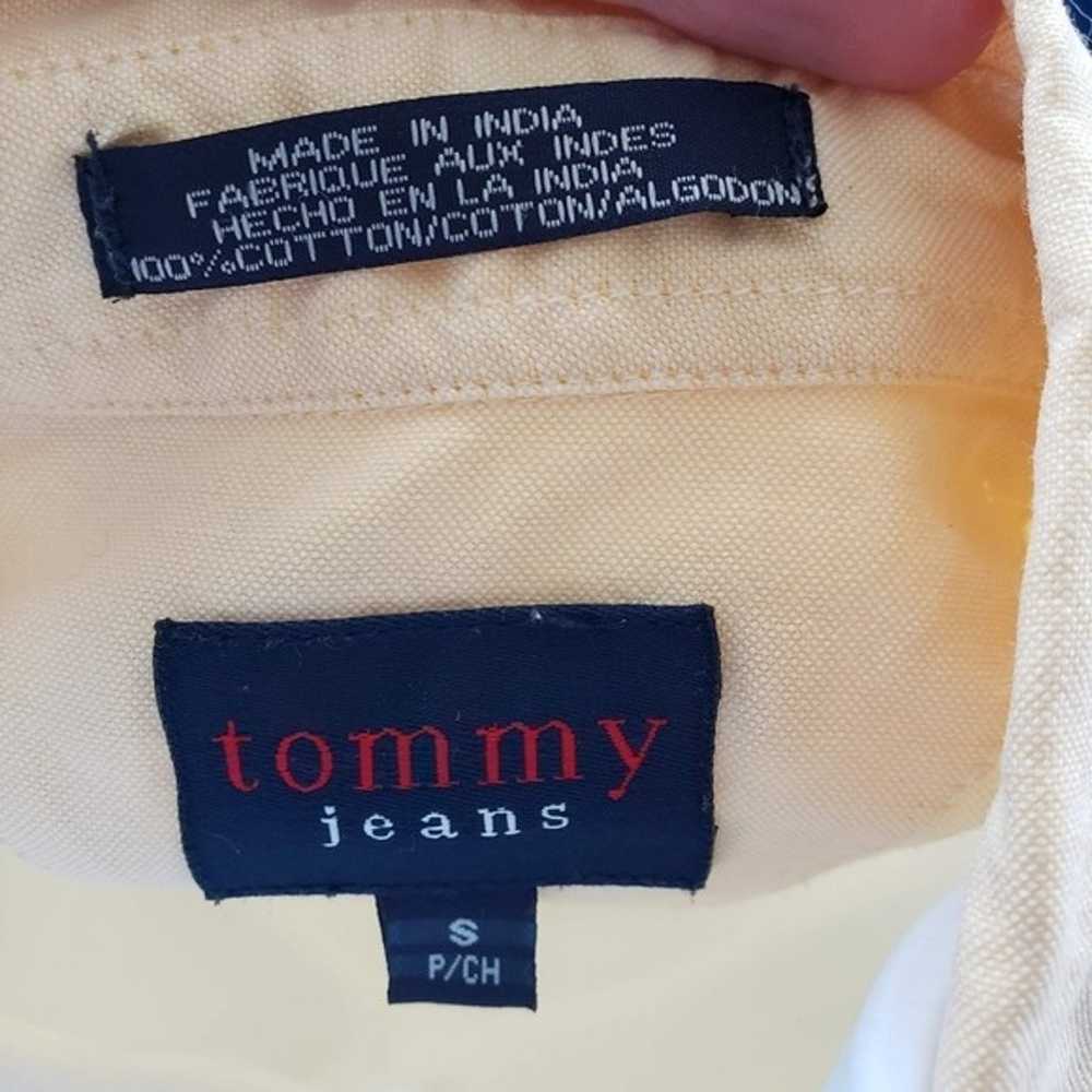 Tommy Girl Jeans Vintage Small Pale Orange Quarte… - image 9