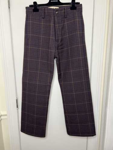 Marni Marni Windowpane Straight Cut Trousers sz 46