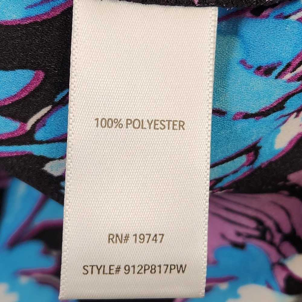 The Pioneer Womans Mixed Print Peasant Blouse Flo… - image 6