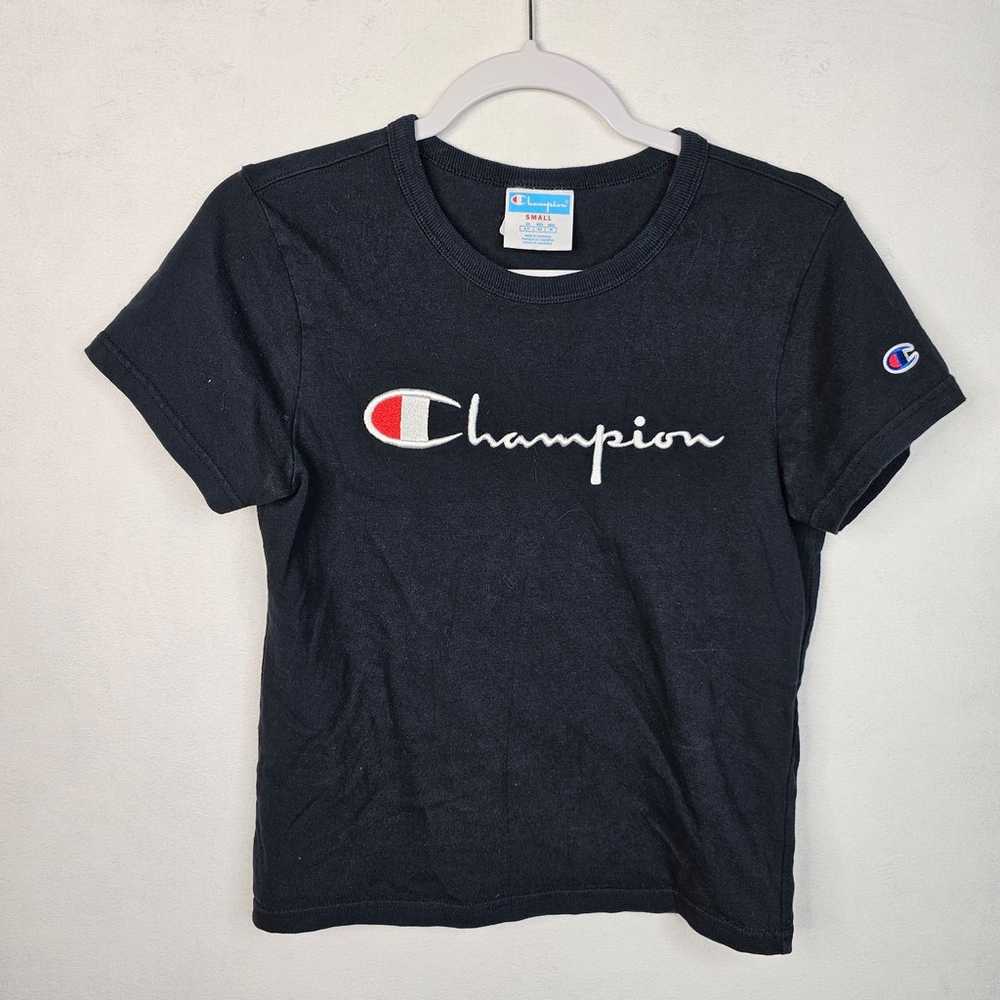 Champion vintage y2k 90s baby tee sz S - image 1