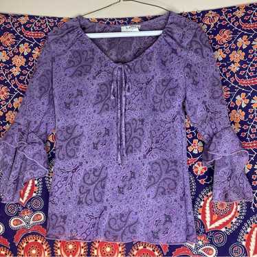 A Byer vintage Y2k silky top