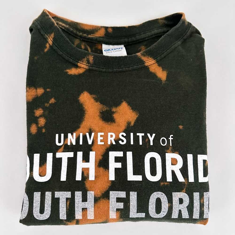 Tie Dye Vintage University of South Florida Cropp… - image 3