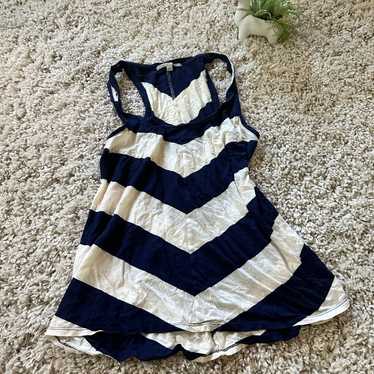 Gap navy blue and white cute vintage y2k flowy ca… - image 1