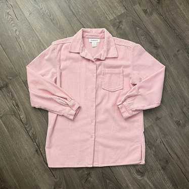 CHADWICKS Soft Textured Long Sleeve Button Down To