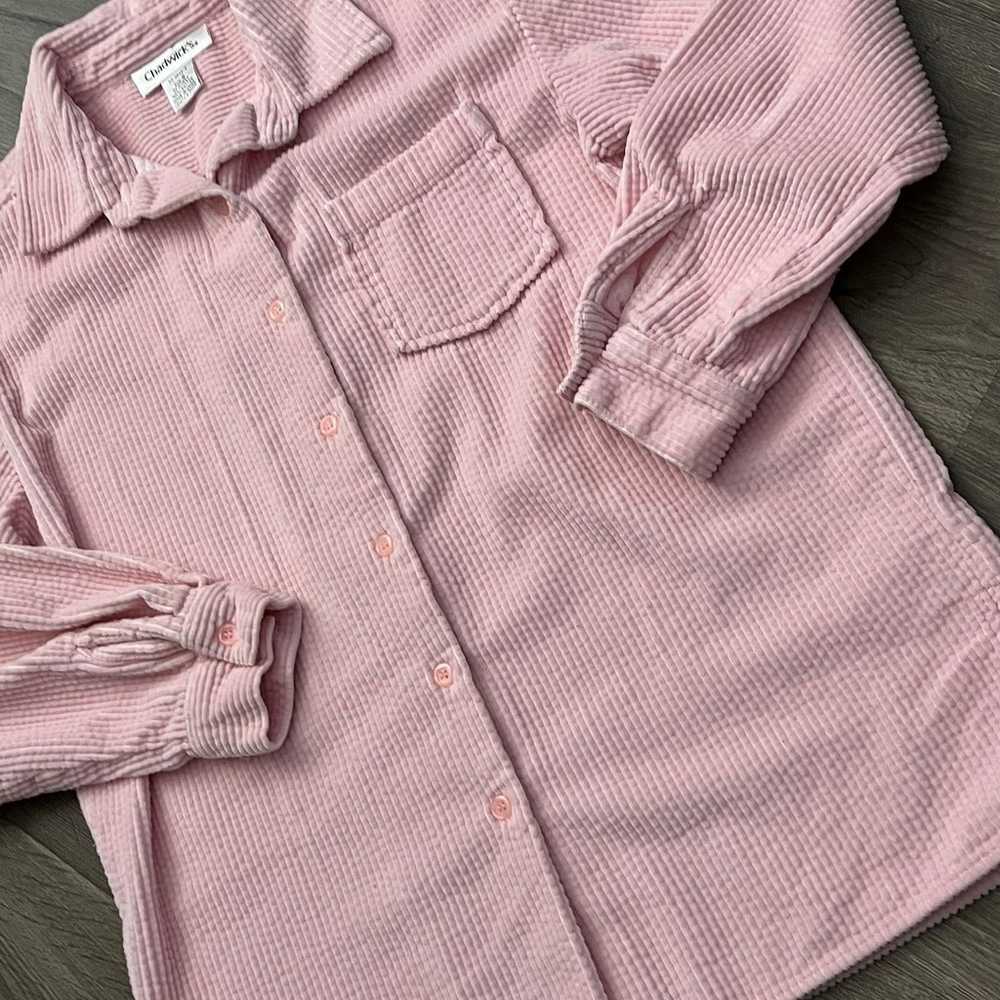 CHADWICKS Soft Textured Long Sleeve Button Down T… - image 3