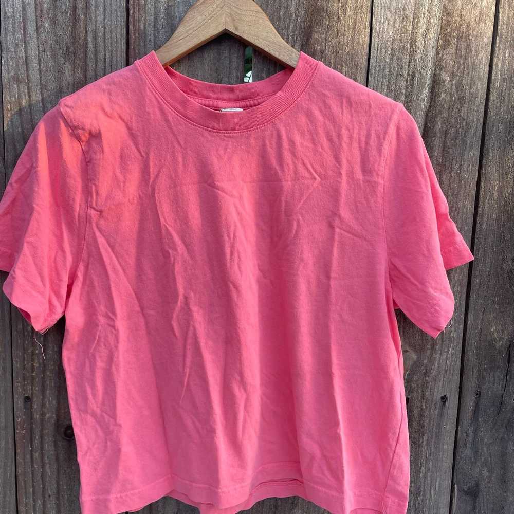 Vintage Women’s Sporty And Rich Basic Pink T Shir… - image 4