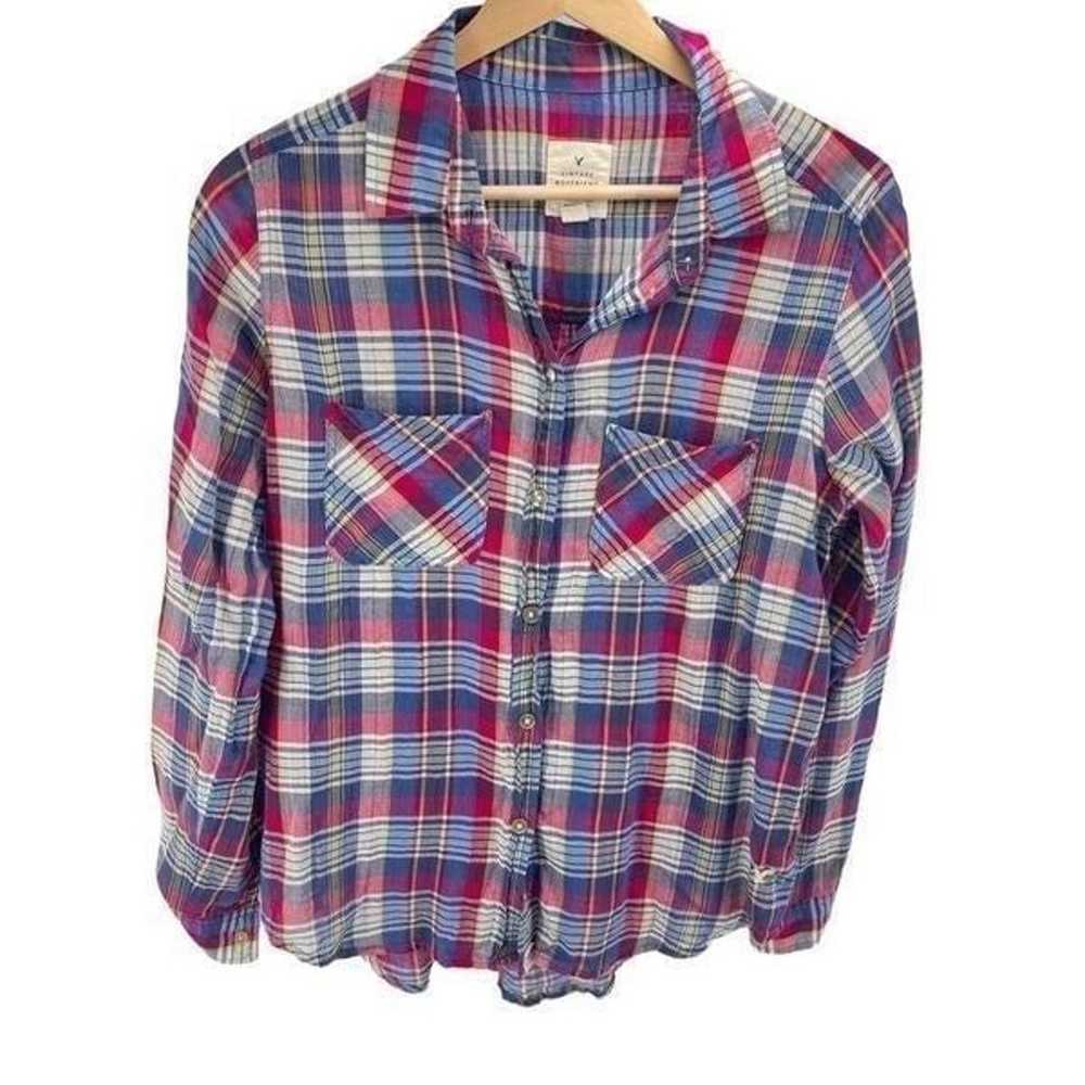 American Eagle Womens Button Down Shirt Vintage B… - image 5