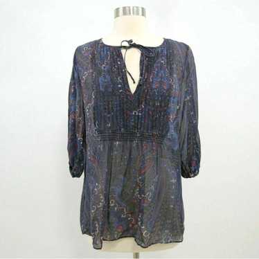 Joie Joie Blouse Peasant Top Shirt Womens S Small… - image 1