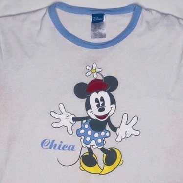 Rare Vintage Y2K Disney Minnie Mouse " Chica " Cr… - image 1