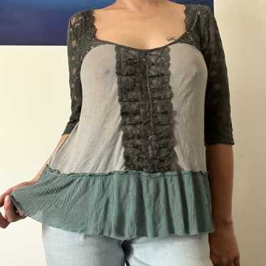 Vintage free people top small - image 1