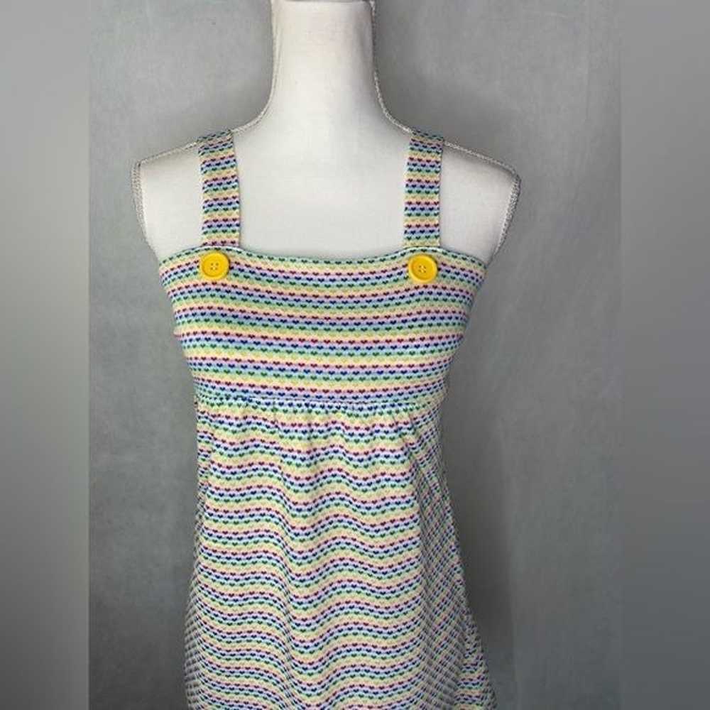 Vintage Ultra flirt made in USA juniors rainbow h… - image 2