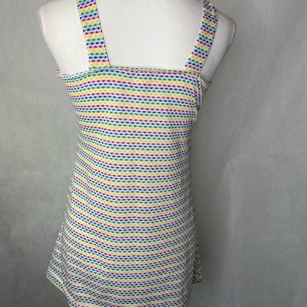 Vintage Ultra flirt made in USA juniors rainbow h… - image 5