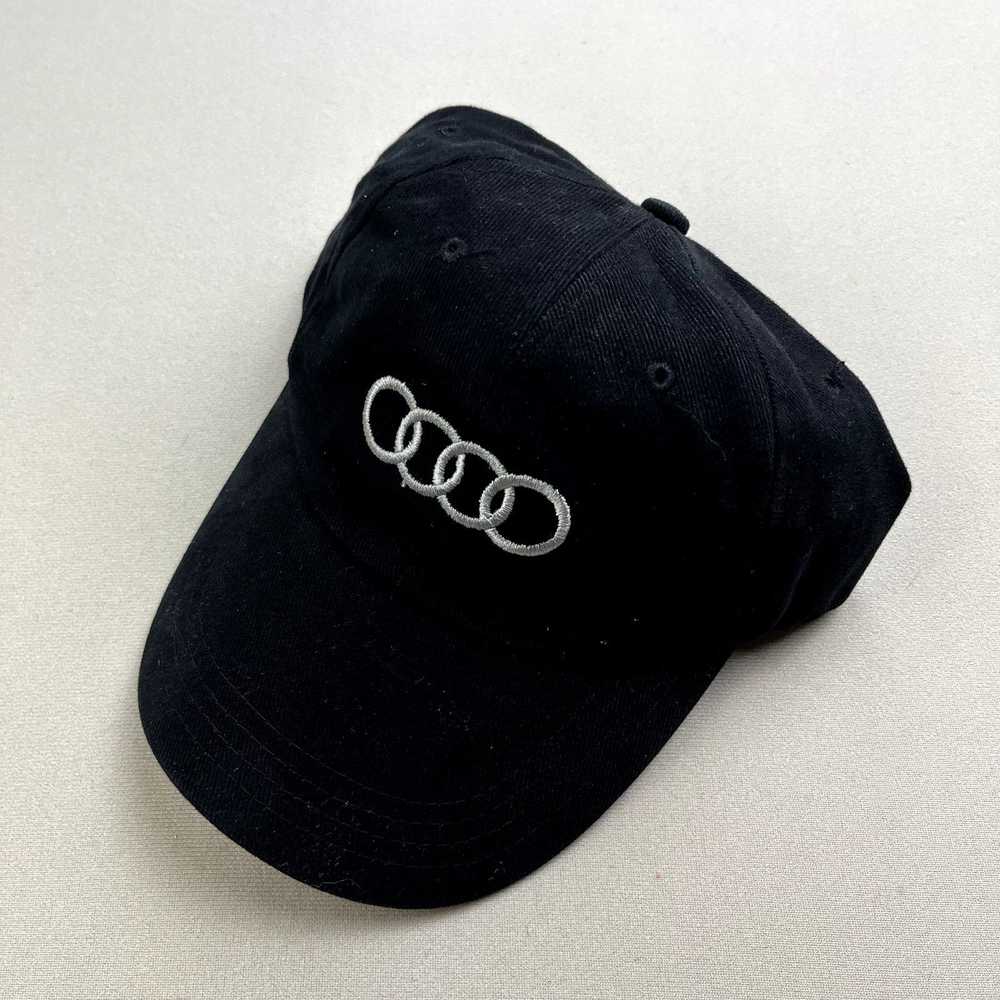 Audi × Vintage Vintage Audi Hat Cap Black Logo Ca… - image 1