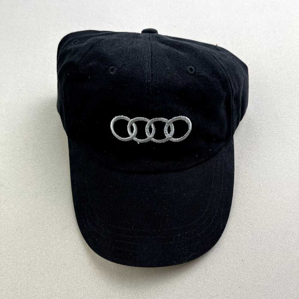 Audi × Vintage Vintage Audi Hat Cap Black Logo Ca… - image 2