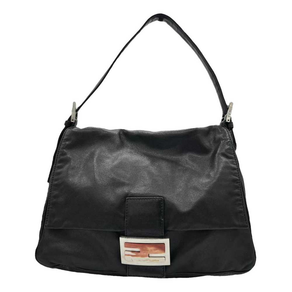 Fendi Mamma Baguette leather handbag - image 1