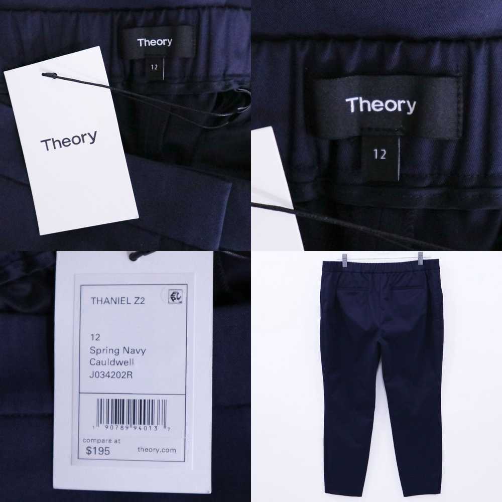 Theory Theory Pants Ankle Cropped Trousers Slim T… - image 4