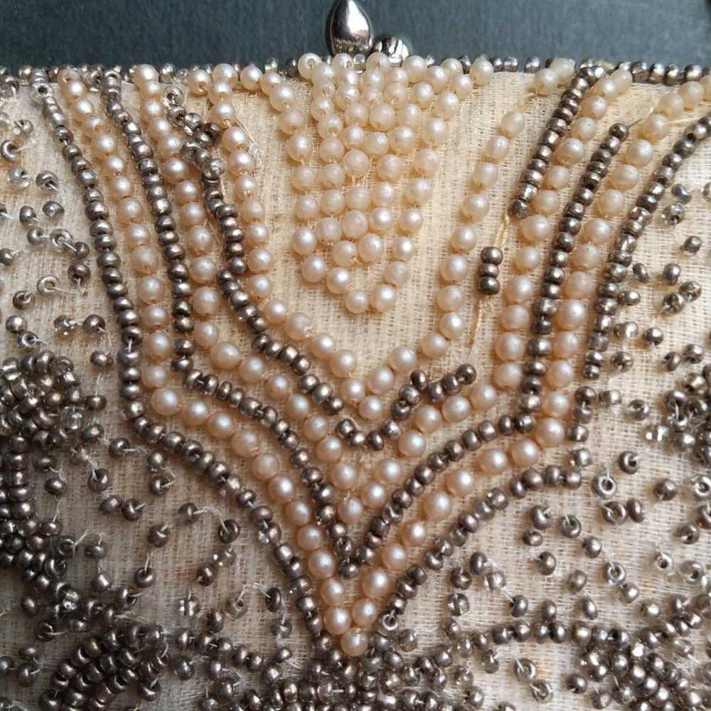 Antique Beaded Bag Belgium. - image 2