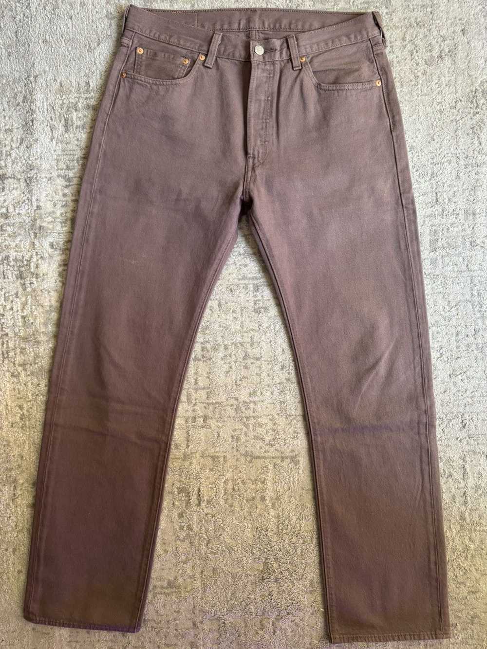 Levi's Levi's 501 Brown wash - image 1