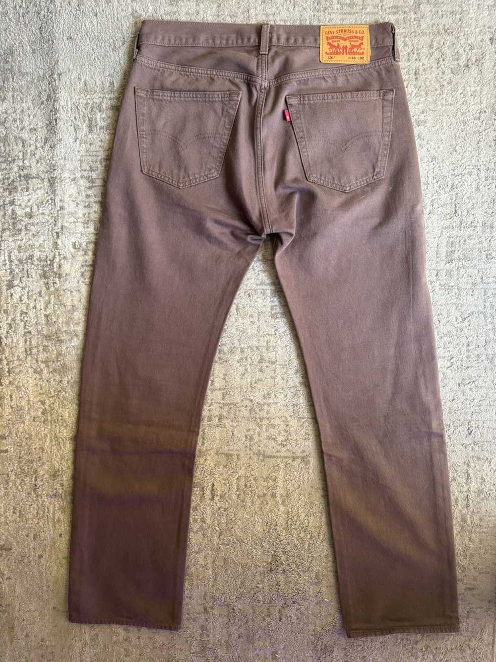 Levi's Levi's 501 Brown wash - image 2