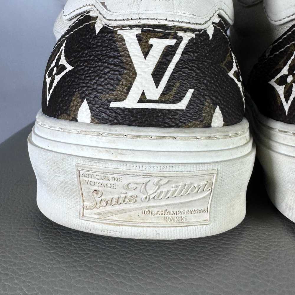 Louis Vuitton Brown/White Monogram Ollie Low - image 5