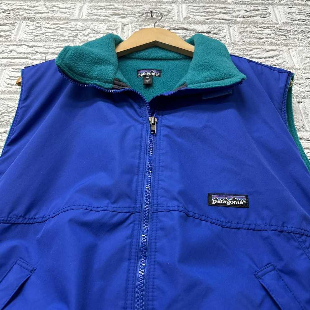 Patagonia Vintage Patagonia Fleece Lined Zip Up V… - image 1