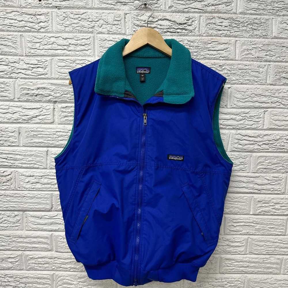 Patagonia Vintage Patagonia Fleece Lined Zip Up V… - image 2