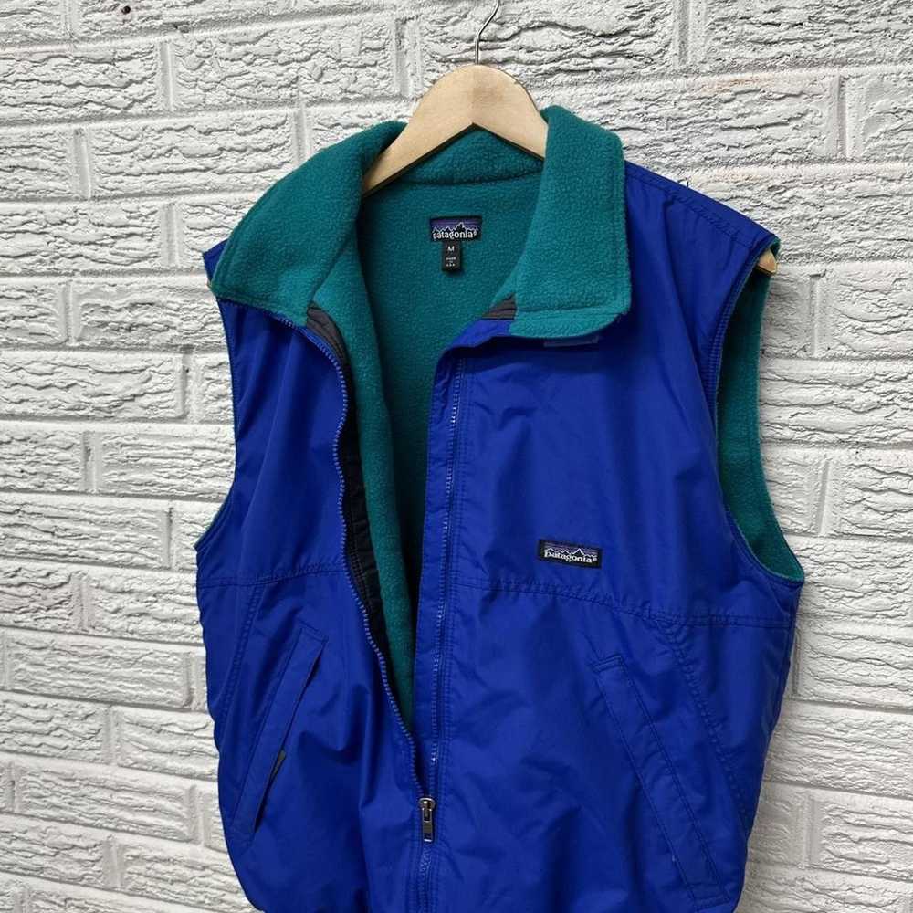 Patagonia Vintage Patagonia Fleece Lined Zip Up V… - image 4