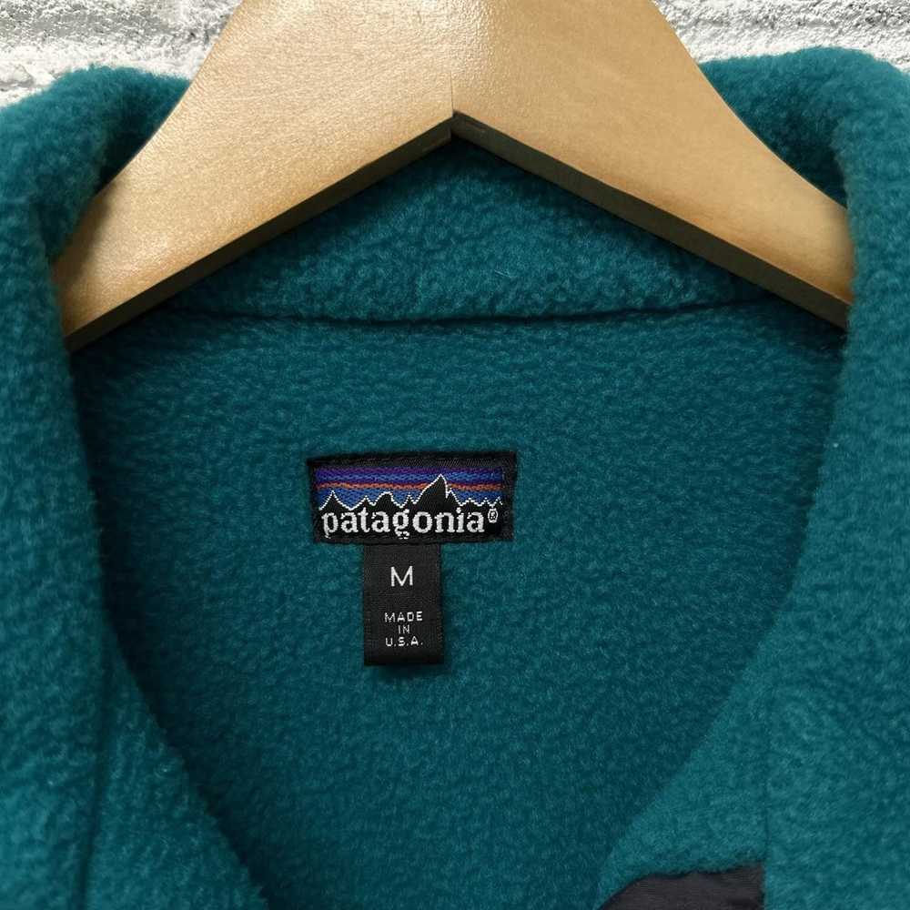 Patagonia Vintage Patagonia Fleece Lined Zip Up V… - image 5