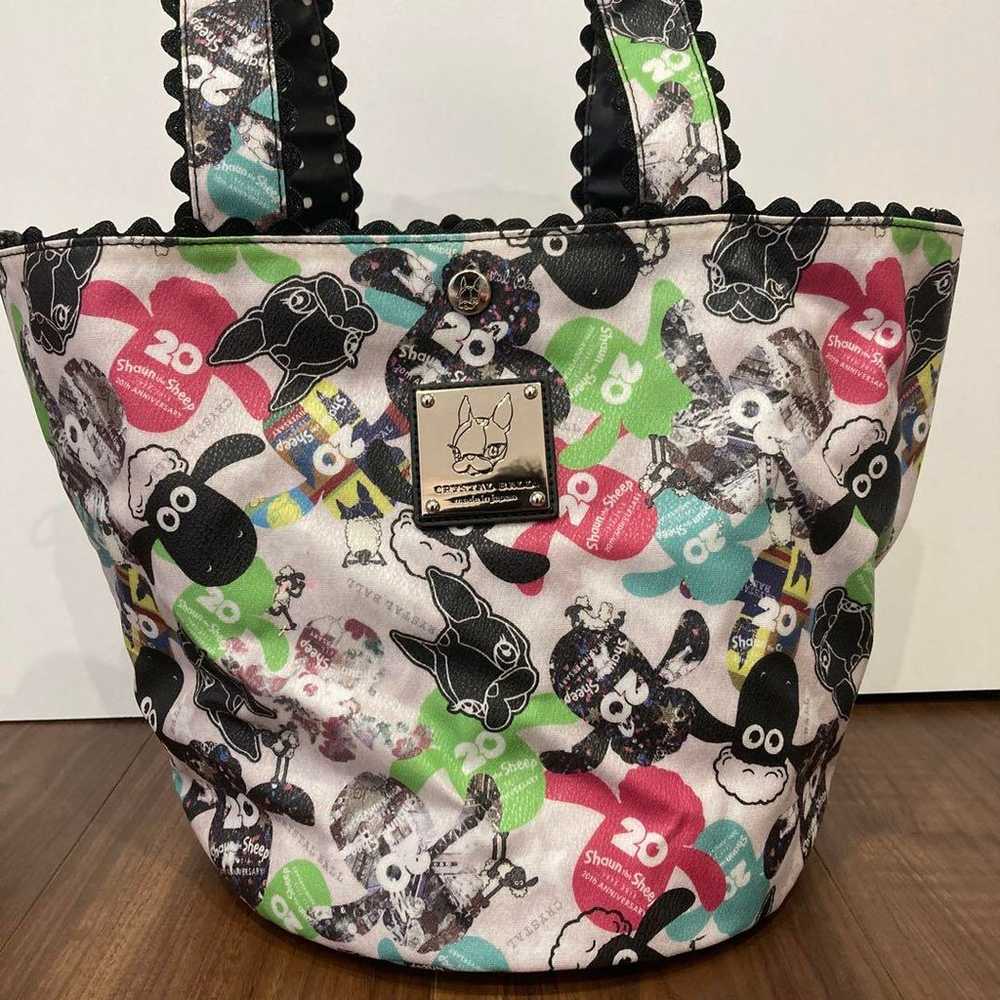 【Crystal Ball】Crystal Ball Shaun the Sheep Tote B… - image 1